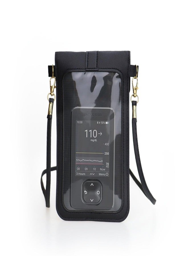 welsoon 2 pack Carry-on Bag With Transparent Window for Dexcom G7 Receiver Holder Pouch Blood Glucose Meter Case - Image 1